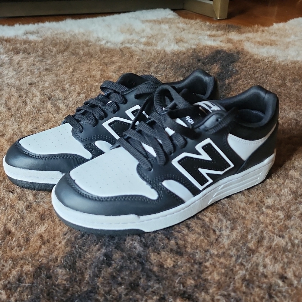 New Balance Black and White Sneakers